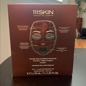 111 skin rose gold face mask